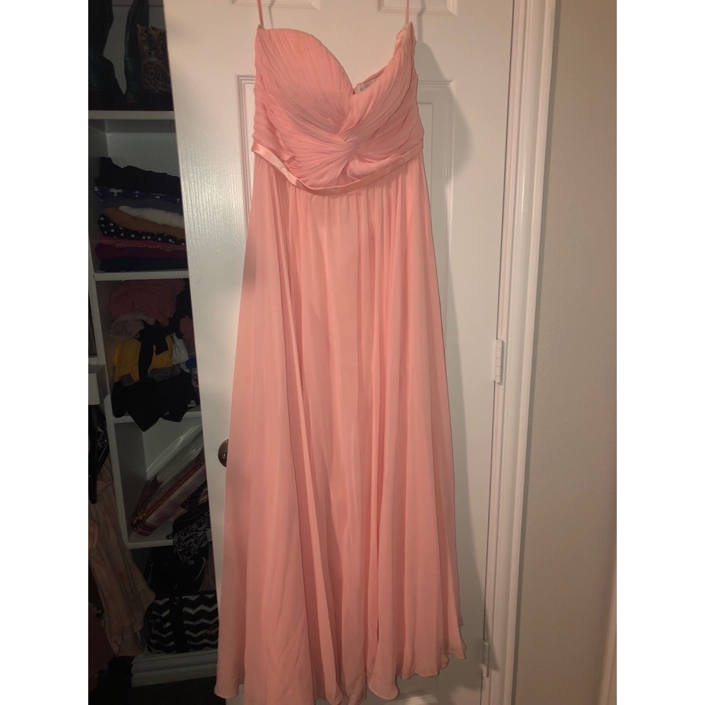 Blush Bridesmaids Dress